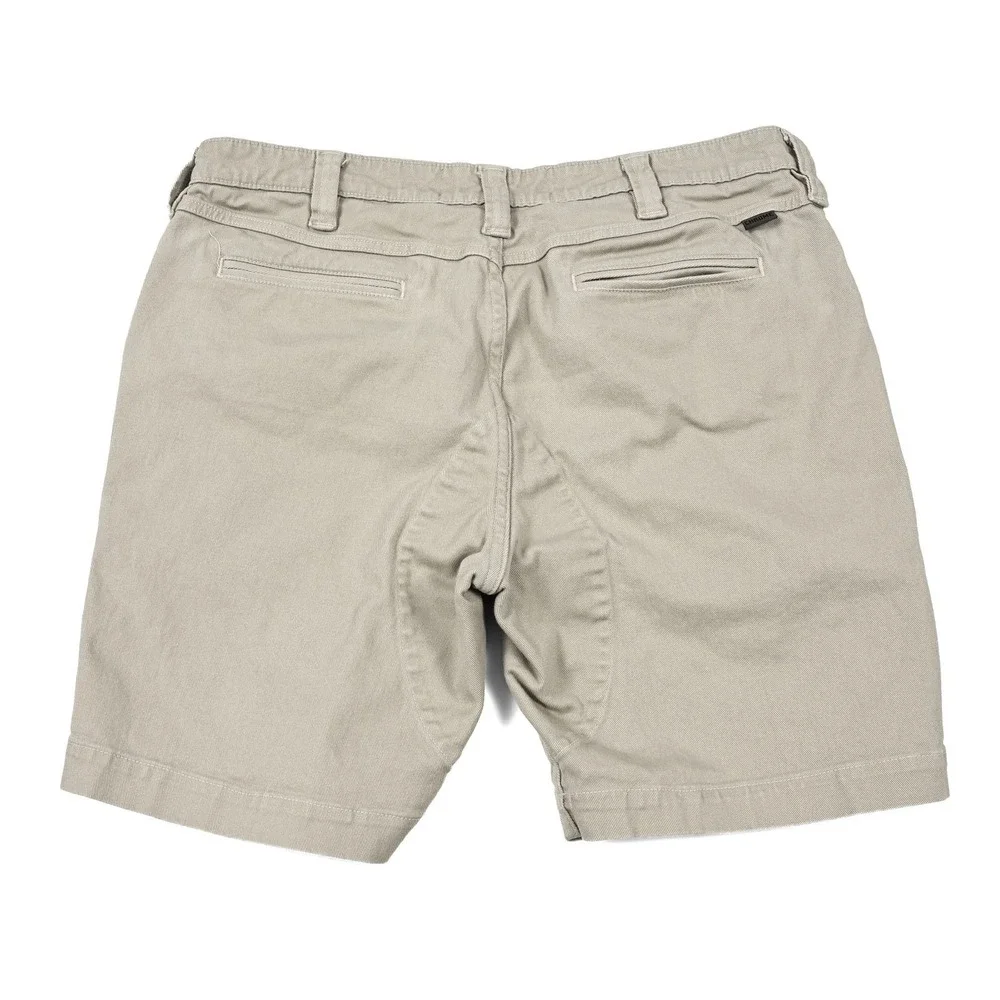 Chrome Industries Mens 36 Khaki Stretch Chino Shorts Commuter Performance Casual